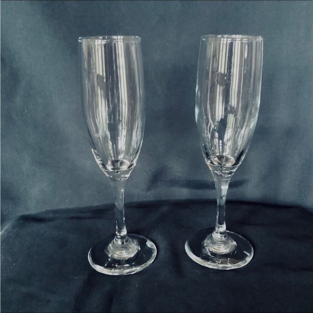 Set of 2 Champagne Flutes